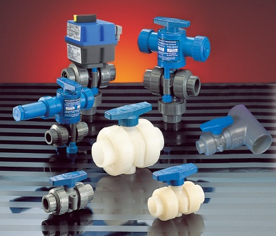 manual and actuated True Blue Ball Valves are the pinnacle of performance in a plastic ball valve