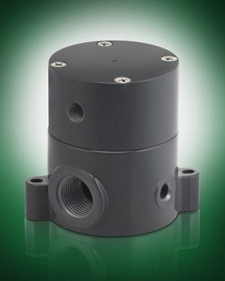 half inch size bsda air operated diaphragm valve with mounting lugs