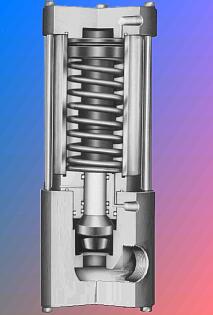 Series BST normally-open air shutoff globe valve